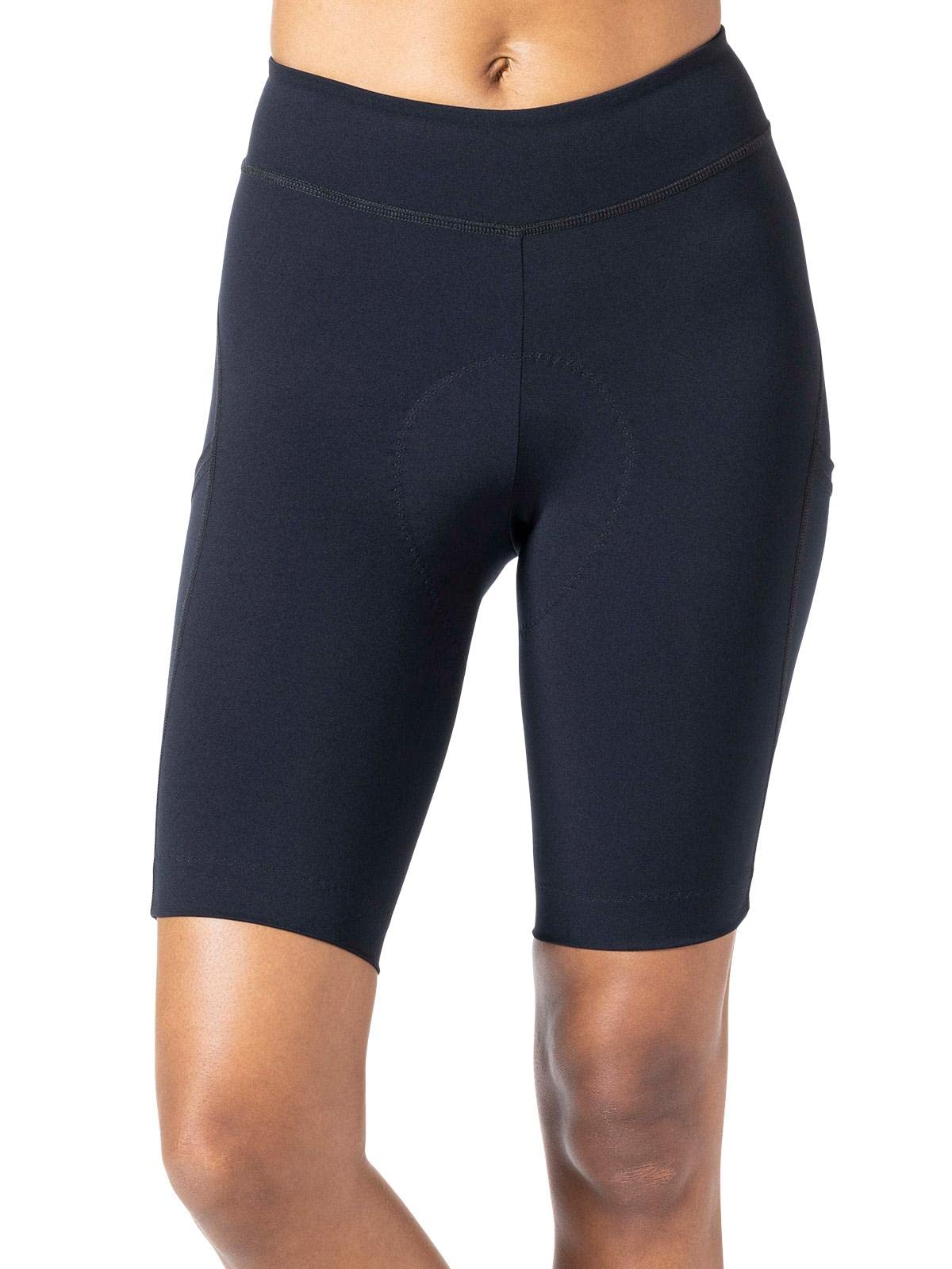 Women's Terry Bike Shorts with Padding - 11