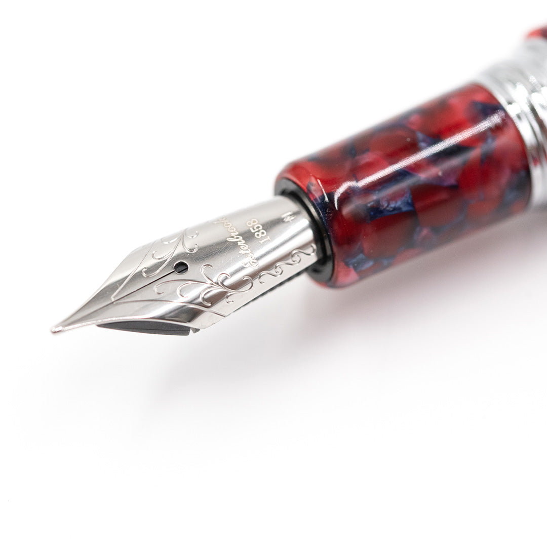 Esterbrook Estie Oversize Scarlet Fountain Pen with Gift Box - Premium Writing Instrument for Calligraphy, Journaling & Elegant Gifting