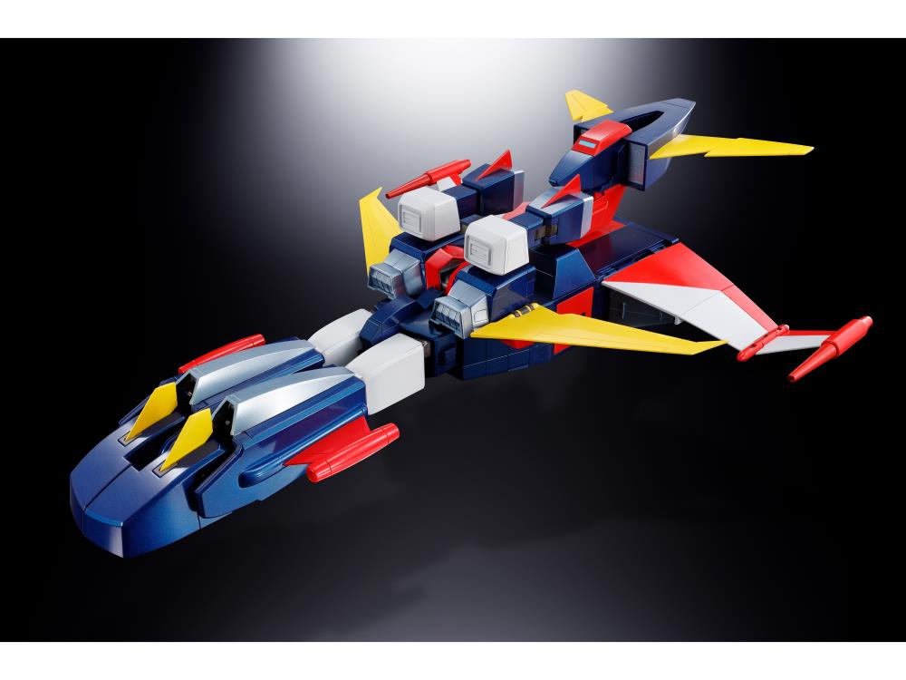 Bandai Soul of Chogokin GX-66R Trider G7 Invincible Robo Action Figure - Collectible Robot Toy for Anime Fans & Display - Perfect for Home Decor, Anime Collections, and Gifting