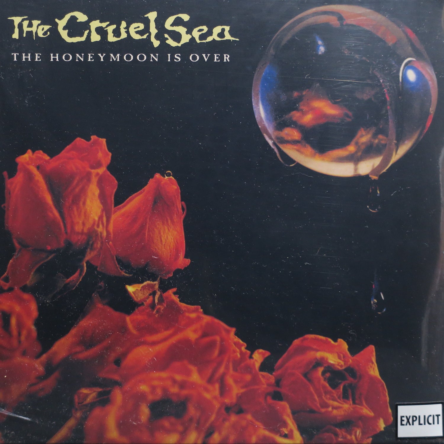 CRUEL SEA 'The Honeymoon Is Over' Vinyl LP Record - 1993 Australian Indie Rock Album - Perfect for Vinyl Collectors & Indie Music Lovers