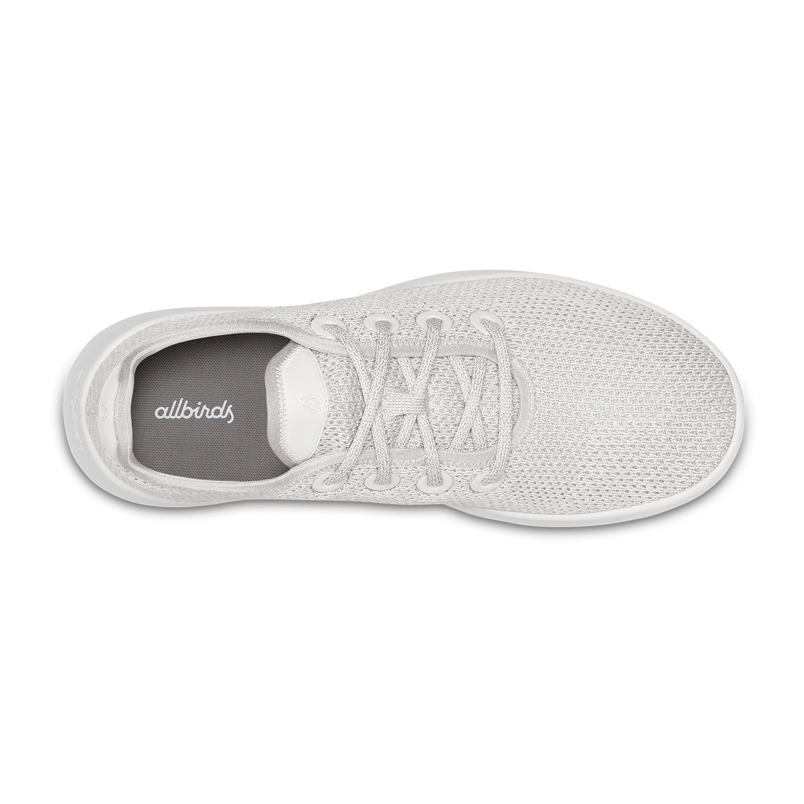 Men's Tree Runner Sneakers - Kaikoura White with White Sole | Lightweight Eco-Friendly Running Shoes for Men | Perfect for Jogging, Gym Workouts & Casual Wear