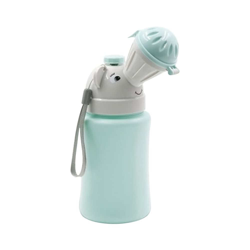SEADEAR Portable Baby Urinal Toilet - Leak Proof Travel Pee Bottle for Kids | Reusable Emergency Child Potty for Car, Camping & Potty Training | Perfect for Road Trips, Outdoor Adventures & Toddler Toilet Training (Blue)