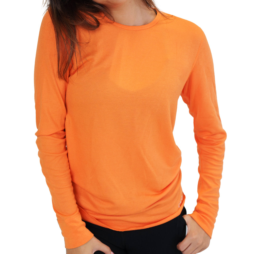 Premium Thermal Underwear for Men & Women - Warm Orange Base Layer for Cold Weather - Ideal for Skiing, Hiking & Winter Sports