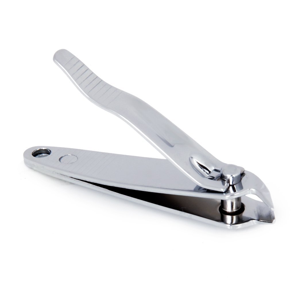 Premium Slanted Edge Nail Clippers - Professional Stainless Steel Fingernail & Toenail Trimmer for Men & Women - Perfect for Home, Travel, and Salon Use