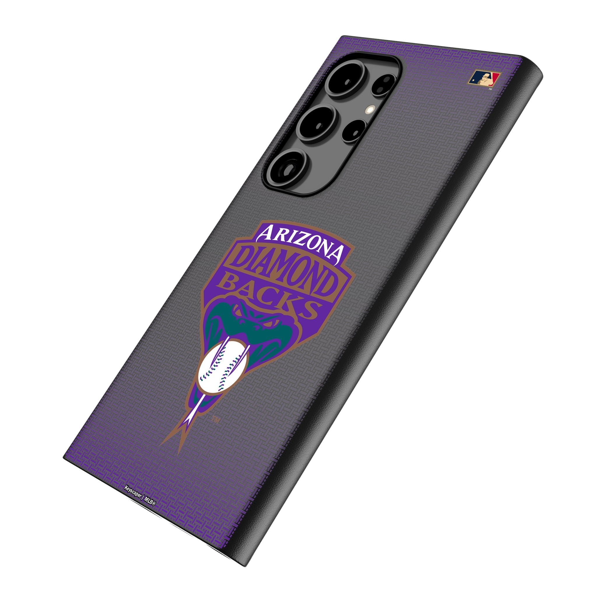Arizona Diamondbacks 1999-2006 Cooperstown Collection Linen MagSafe Compatible Phone Case for Samsung Galaxy - Perfect for Baseball Fans & Game Day Accessories