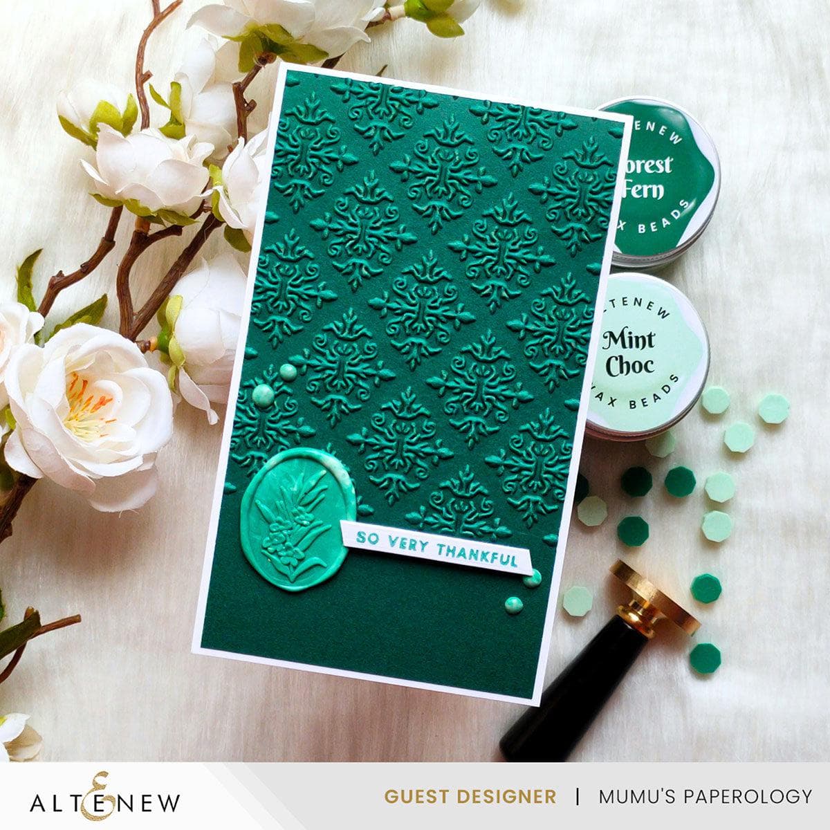 Handmade Painted Grass Wax Seal Stamp Kit - Vintage Style for Wedding Invitations, Letters & DIY Crafts - Perfect for Calligraphy, Scrapbooking & Gift Wrapping