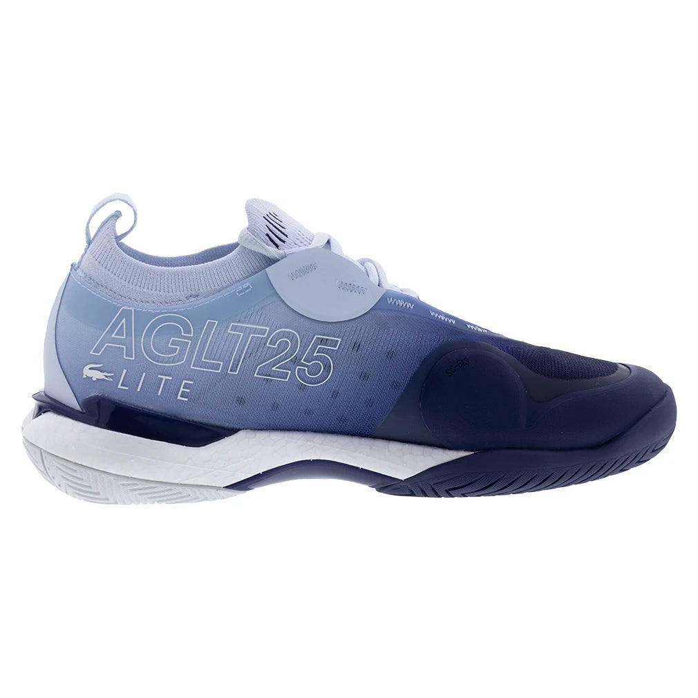Men's AG LT25 Lite Tennis Shoes - Light Blue & Dark Blue | Lightweight & Breathable for Court Performance & Casual Wear