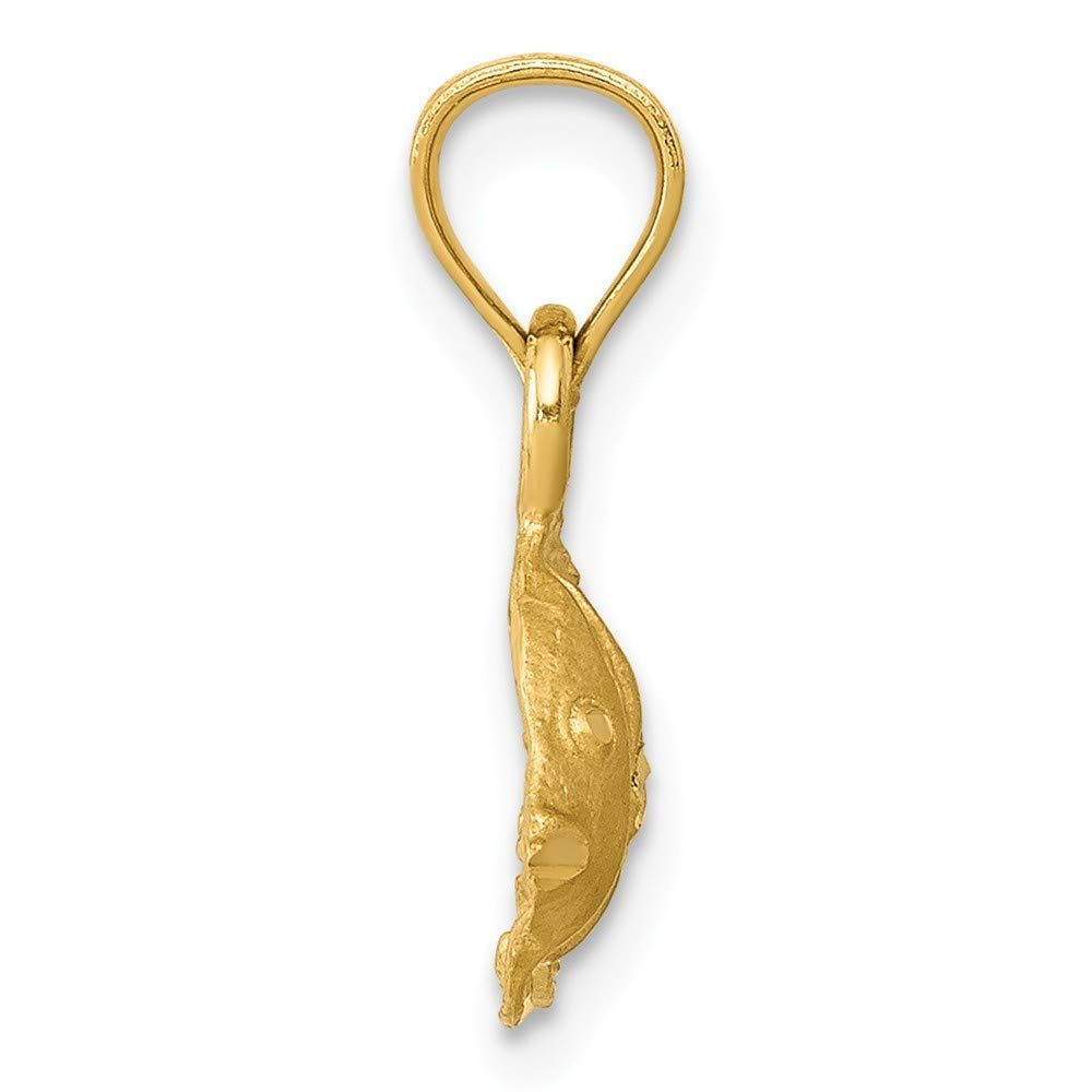 14K Yellow Gold Fish Pendant Necklace - Elegant Rose Gold Jewelry for Women - Perfect Gift for Birthday, Anniversary & Special Occasions