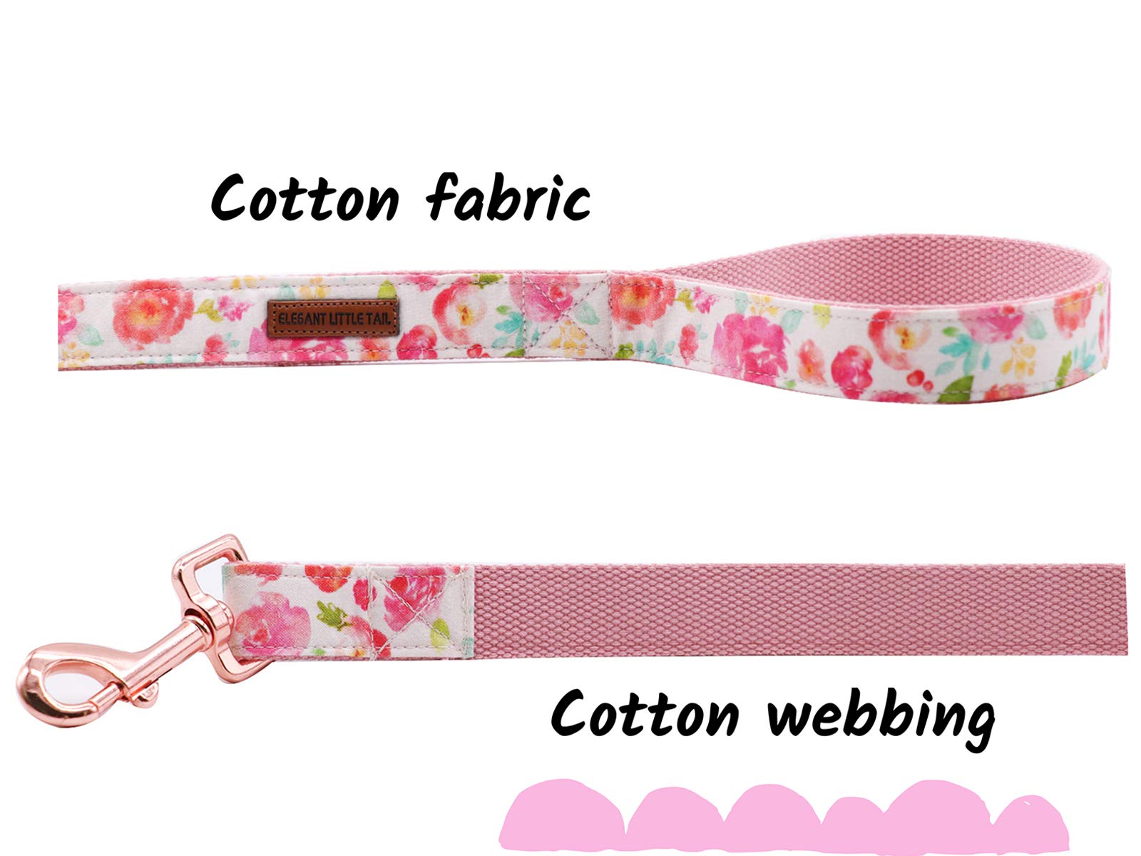 Elegant Small Dog Leash - Strong & Durable Traditional Style Pet Lead with Soft Webbing - Perfect for Walking Small, Medium & Large Dogs | Ideal for Daily Walks, Training & Outdoor Adventures