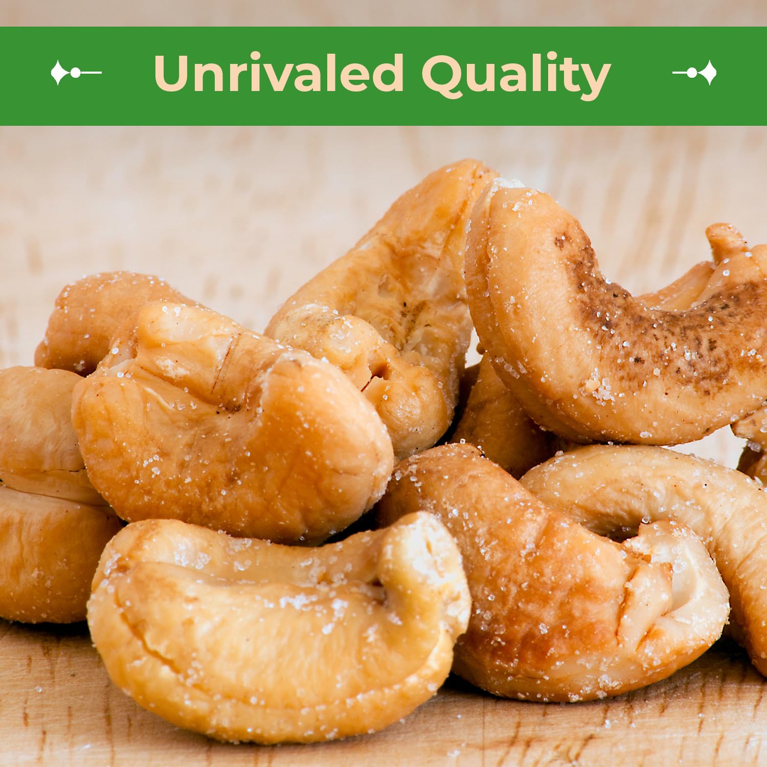 Sincerely Nuts – Roasted Unsalted Cashew Pieces | 3 lb Bulk Bag | Kosher Certified Vegan Snack | High Protein, Vitamins & Minerals | Perfect for Baking, Trail Mix & Healthy Snacking