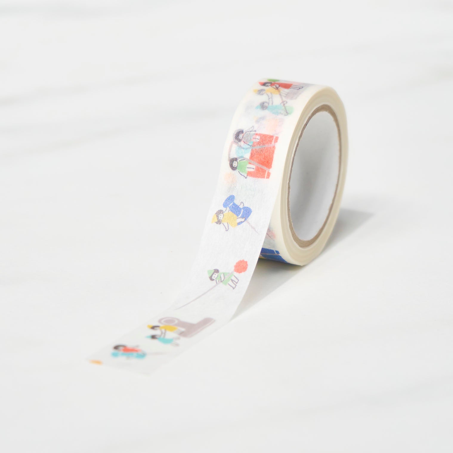 Premium Japanese Masking Tape - Our World Masking Tape by Furukawa Shiko - Decorative Washi Tape for Scrapbooking, DIY Crafts, Gift Wrapping & Home Decor
