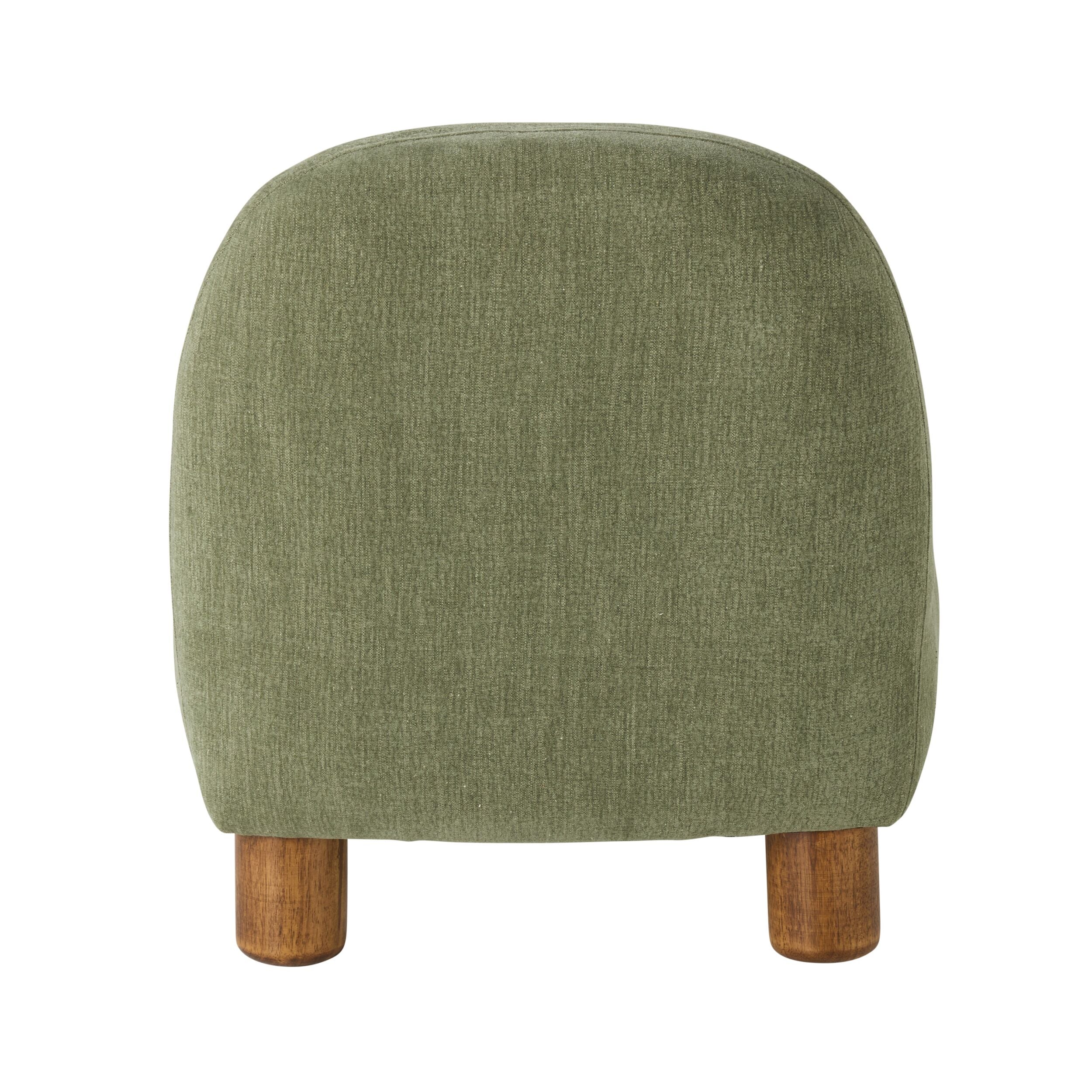 Ambi Occasional Chair in Forest Green - Modern Accent Chair for Living Room, Bedroom, or Office - Perfect for Relaxing and Reading