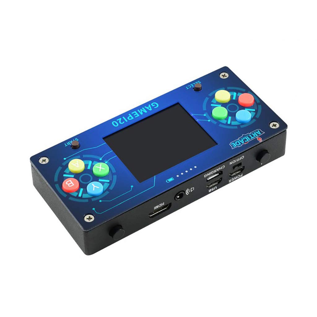 GamePi20 Accessories Kit for Raspberry Pi Zero/Zero W/Zero WH - Includes All Parts to Build Portable Gaming Console with 2.0 Inch IPS Display - Perfect for DIY Retro Gaming & Raspberry Pi Projects