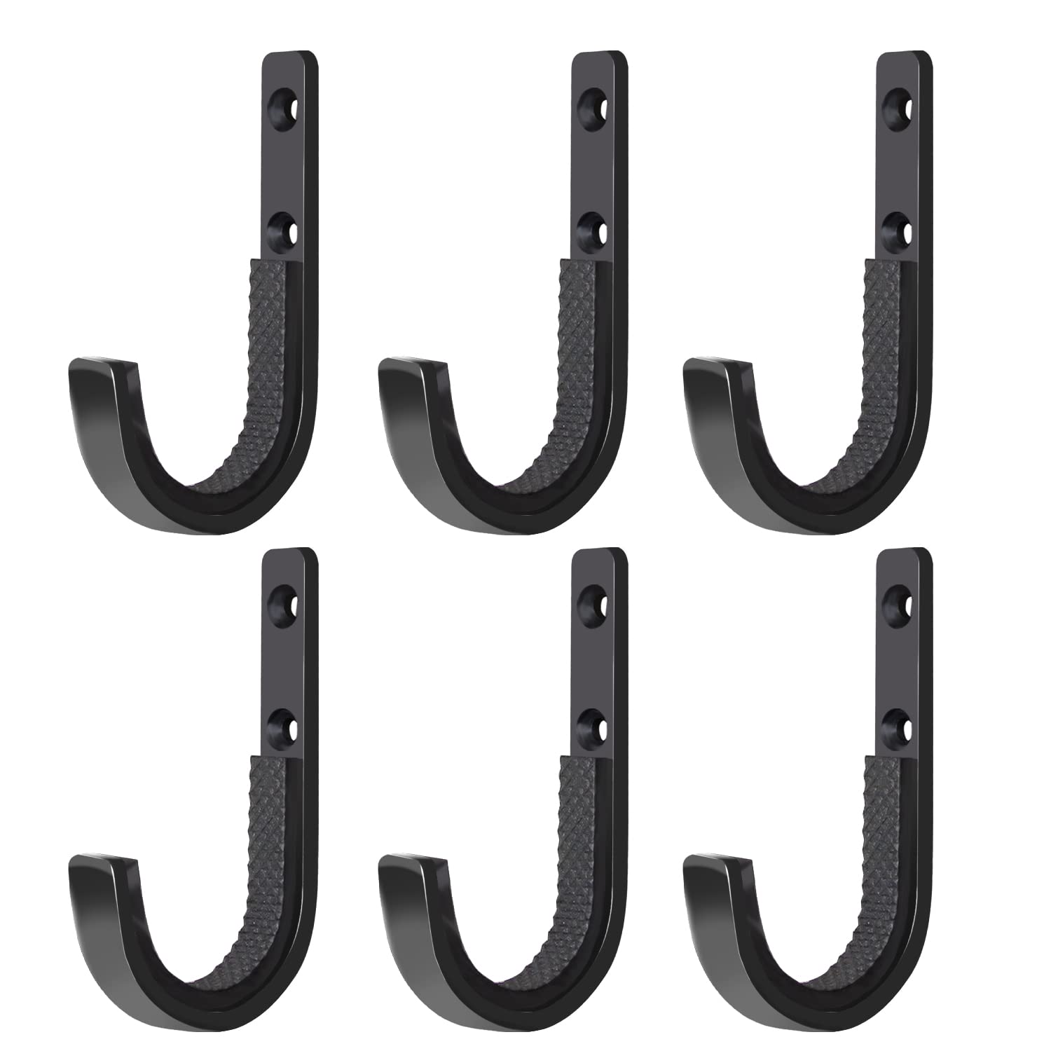Heavy Duty Steel Gun Rack Wall Mount - Horizontal Shotgun Hooks & Rifle Hangers for Rifles, Shotguns & Archery Bows | Secure Firearm Storage for Home, Cabin or Hunting Lodge