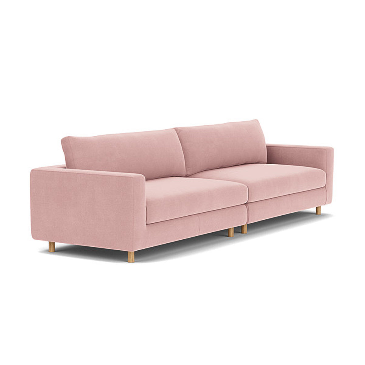 Stylish Dylan Fabric 4-Seater Sofa for Living Room - Comfortable Modern Couch for Home & Office Lounge