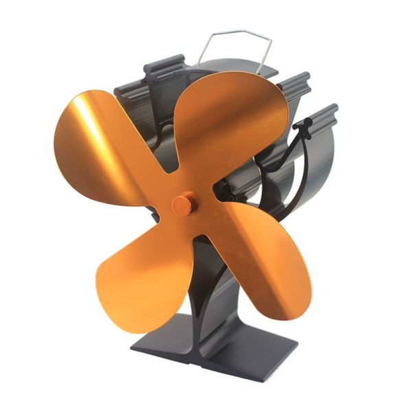 4 Blade Stove Fan - Efficient Heat Circulation for Wood Stoves & Fireplaces - VDSF654 - Perfect for Home Heating & Energy Savings