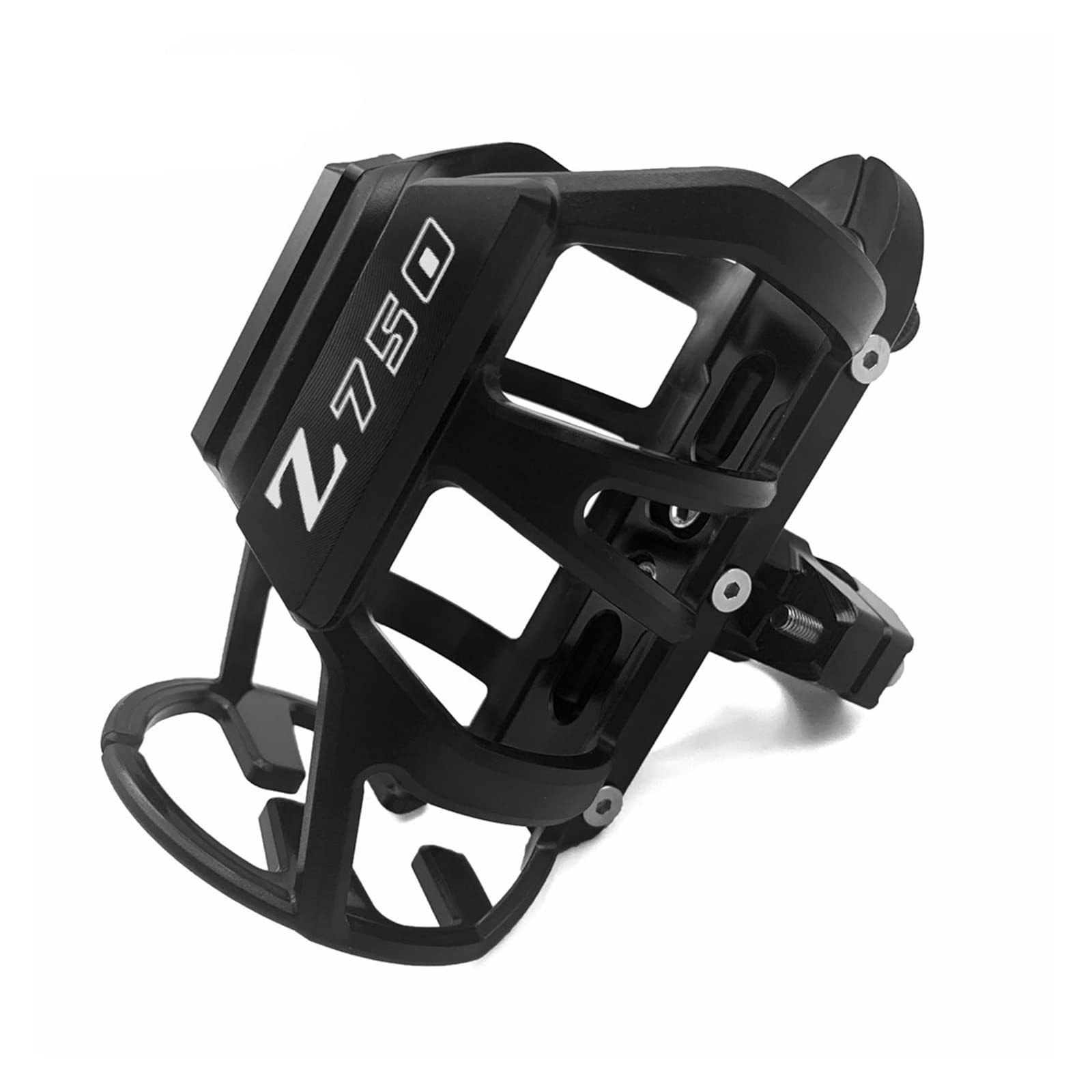 SRZR Motorcycle Water Bottle Holder - Universal Drink Cup Bracket for Kawasaki Z750 Z800 Z750S Z750R Z800E - Perfect for Long Rides, Commuting & Adventure Motorcycling