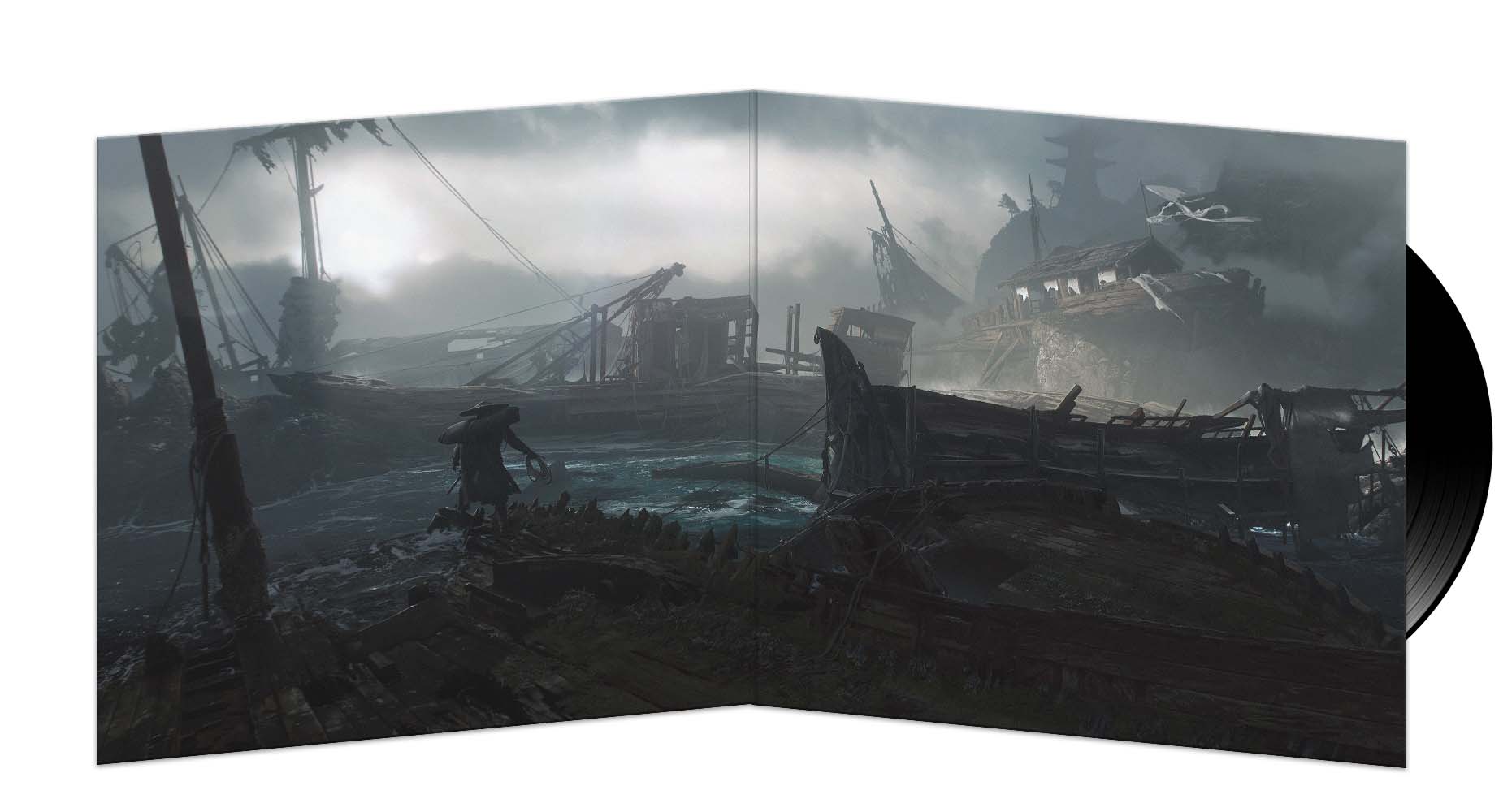 Ghost of Tsushima: Iki Island & Legends Soundtrack Vinyl LP - Epic Video Game Music for Gaming & Relaxation
