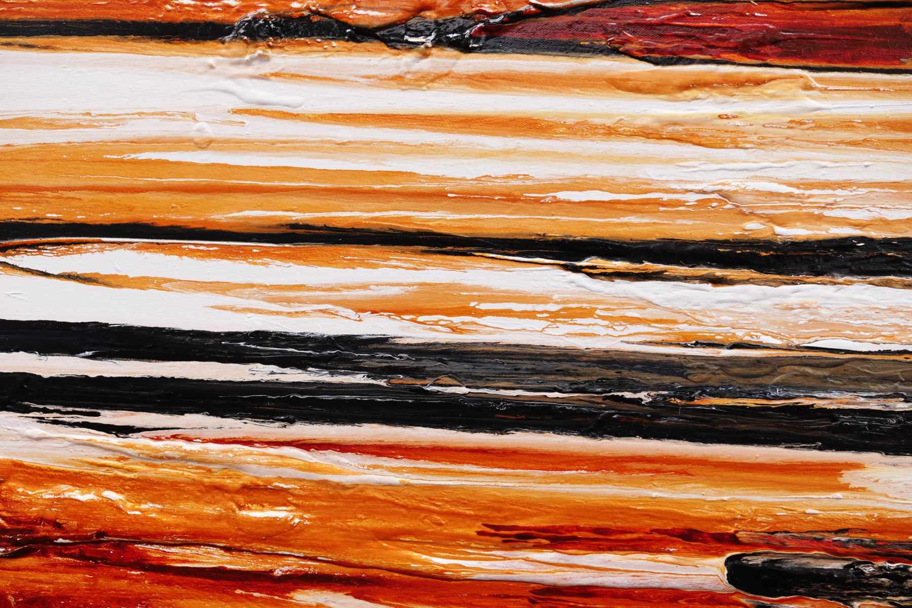 Rusted Landscape Abstract Painting - 200cm x 80cm Black White Brown Textured Wall Art for Living Room, Bedroom & Office Decor | Modern Large Canvas Artwork