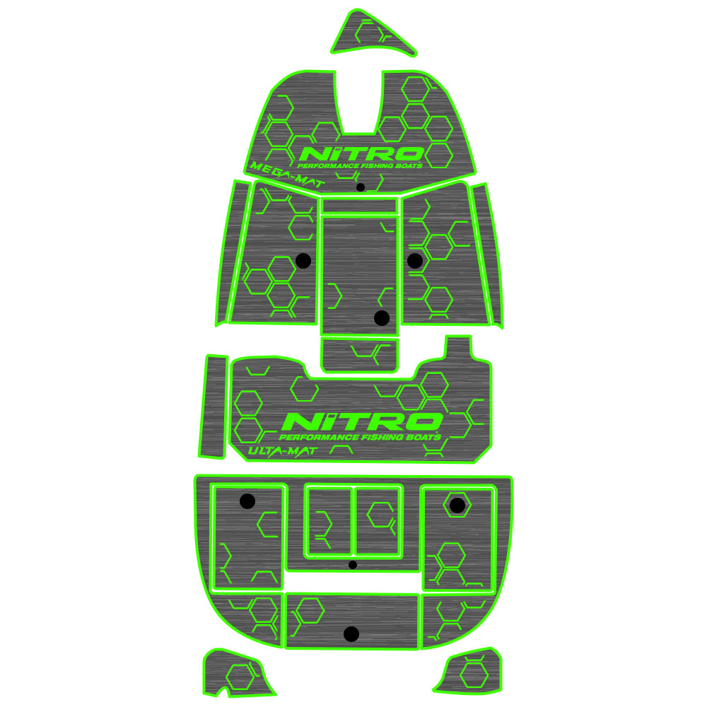 Hennessey Outdoors Ulta Mat Boat Flooring for 2017-2019 Nitro Z17 - Non-Slip Marine Deck Covering for Fishing & Water Sports