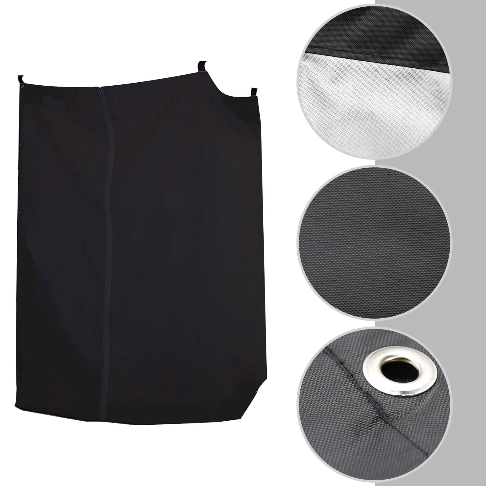 LIDSCURA Heavy Duty Privacy Shower Tent - Portable Outdoor Changing Room & Toilet for Camping, Boats, Pontoons | Waterproof Hanging Shelter with Storage Bag | Perfect for Beach, RV Trips & Outdoor Adventures