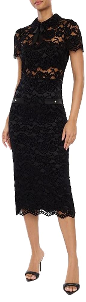 LIKELY Women's Midi Randy Dress - Flowy A-Line Summer Dress with Puff Sleeves for Casual Outings, Brunch & Beach Vacations | Plus Size Options Available