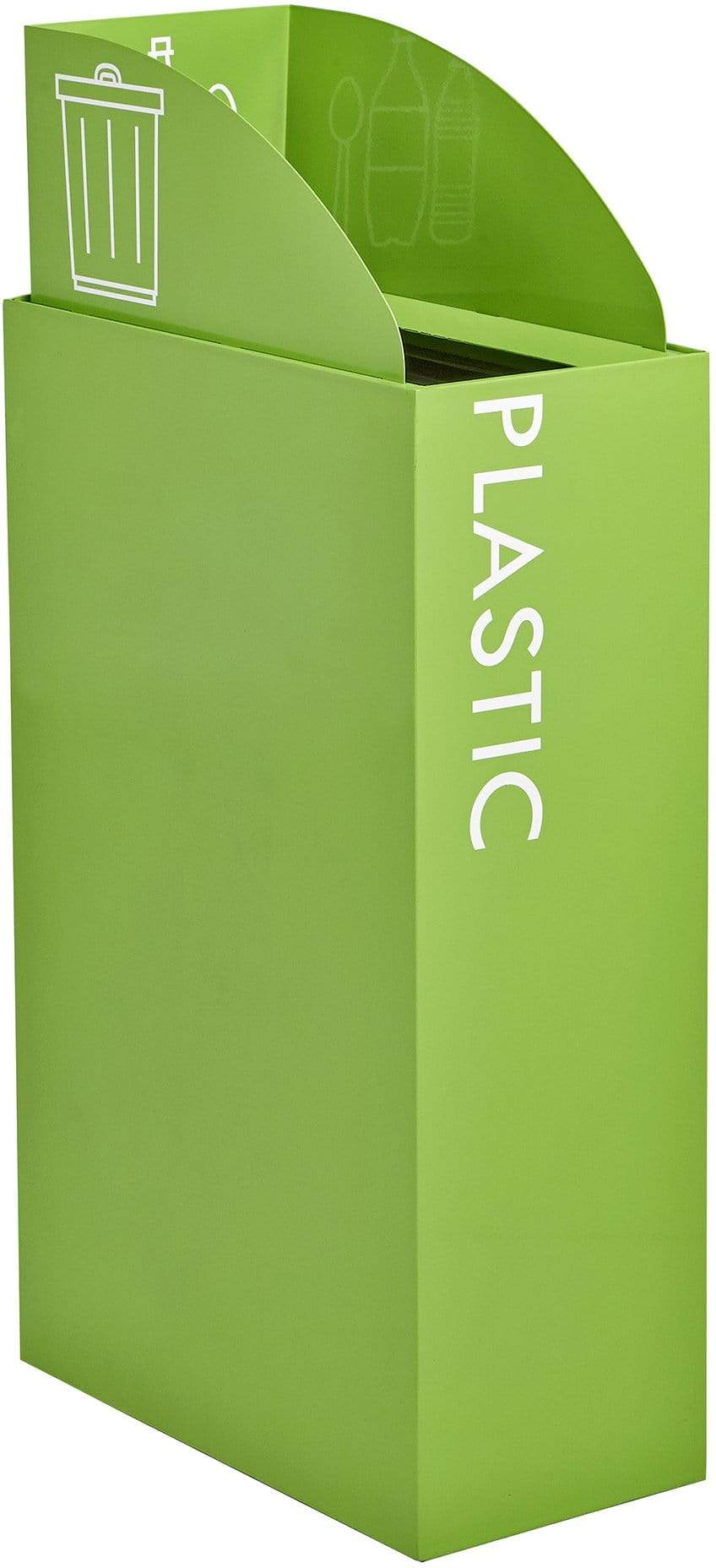 Safco Mixx 29 Gallon Rectangular Recycling Bin - Eco-Friendly Waste Receptacle for Office, Home & School Recycling Stations [Model 9448]