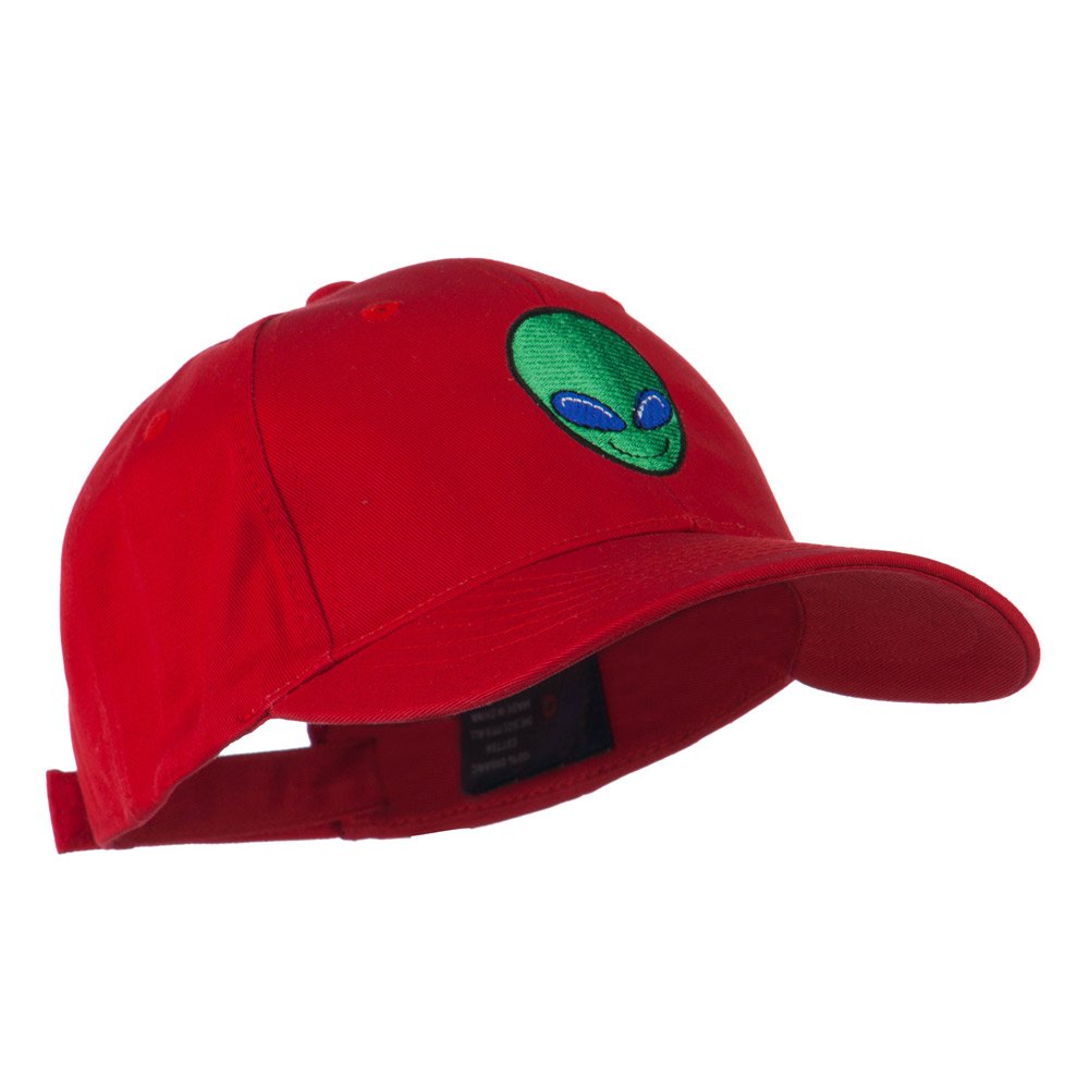 Smile Alien Embroidery Cap - Trendy Baseball Hat for Men & Women - Funny Novelty Embroidered Snapback - Perfect for Cosplay, Gifts & Everyday Wear | e4Hats.com