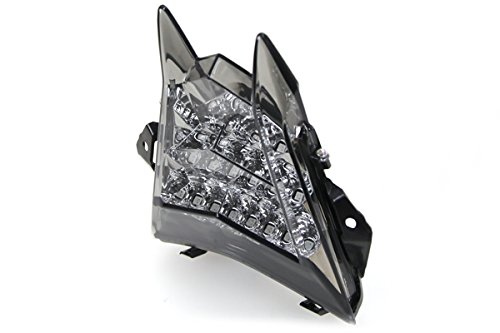 Smoked Sequential LED Tail Lights for BMW S1000RR HP4 (2009-2014) - High Visibility Brake Lights for Night Riding & Enhanced Safety