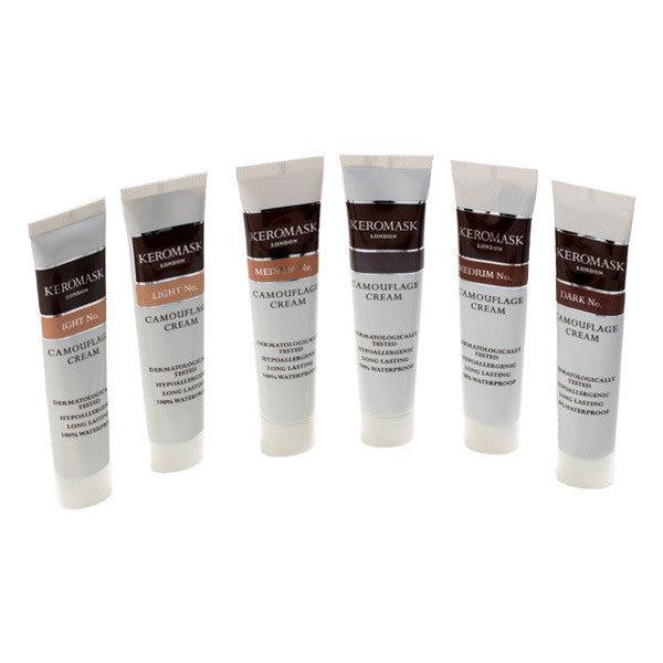 Keromask Camouflage Cream - Professional Face & Body Concealer for Outdoor Activities, Hunting, and Military Use