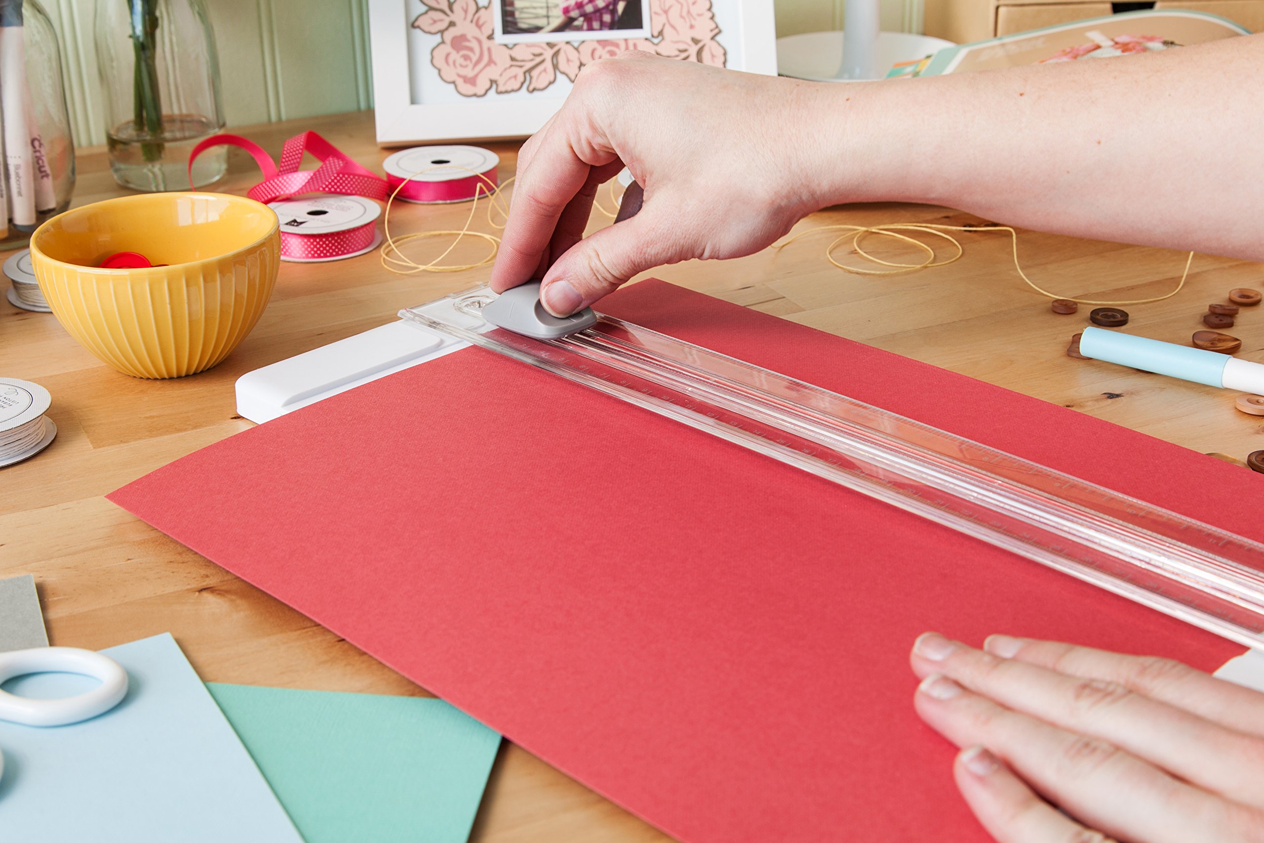 Premium Cricut Portable Trimmer Replacement Blades - Sharp Stainless Steel Cutting Blades for DIY Crafts, Vinyl, Paper - Perfect for Scrapbooking, Card Making & Home Decor Projects