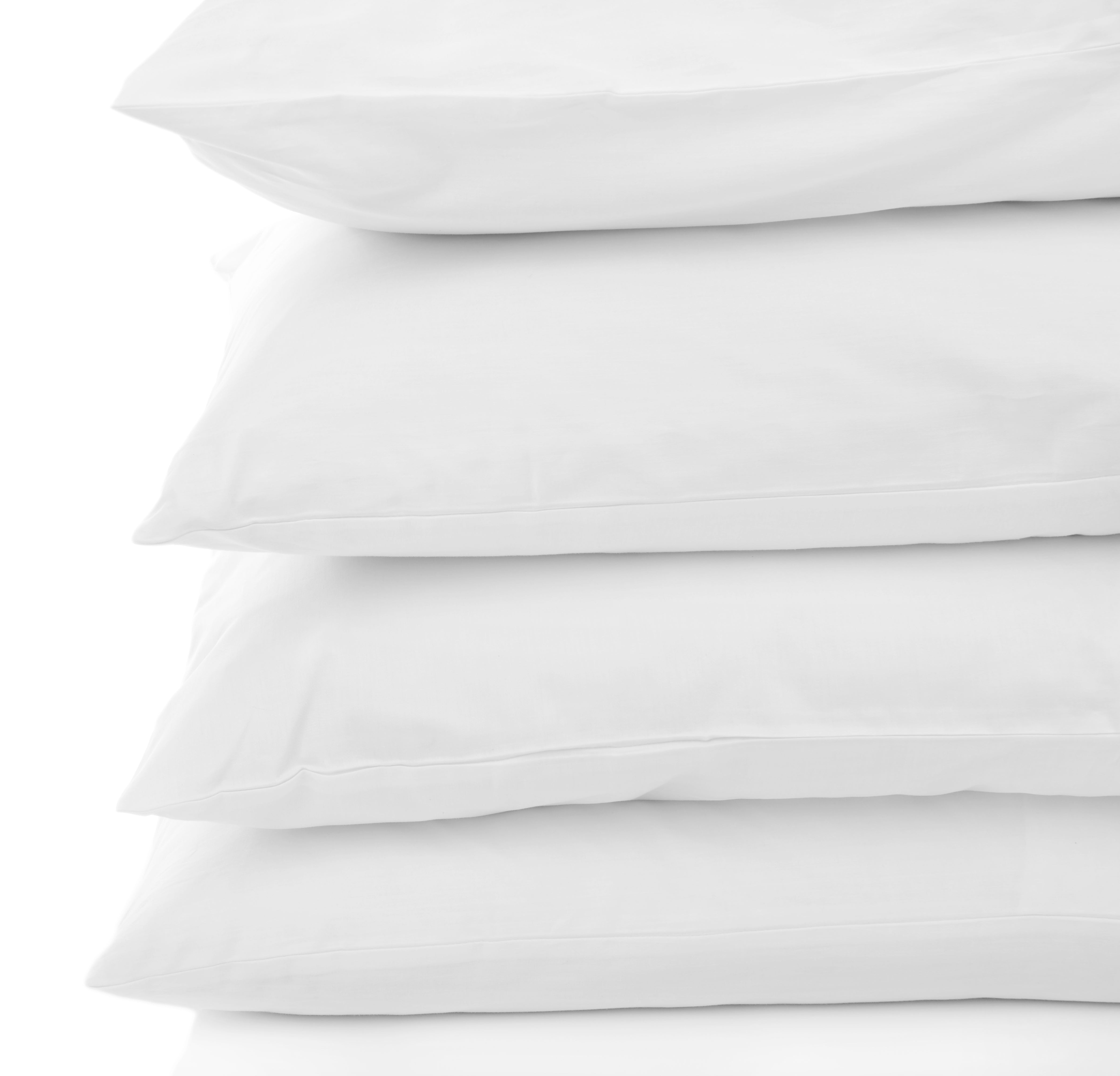 Premium 100% Cotton Percale Pillowcase Set of 12 - Hotel Quality, Breathable & Soft Bedding for Home, Guest Room, and Airbnb Use