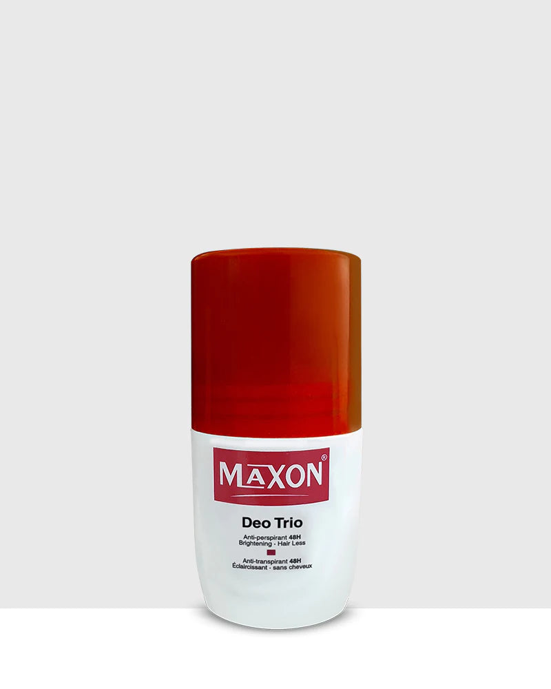 Maxon Deo Trio 60ml - 3-Pack Long Lasting Deodorant for Men & Women | Fresh Scent, All-Day Protection | Perfect for Gym, Work & Travel