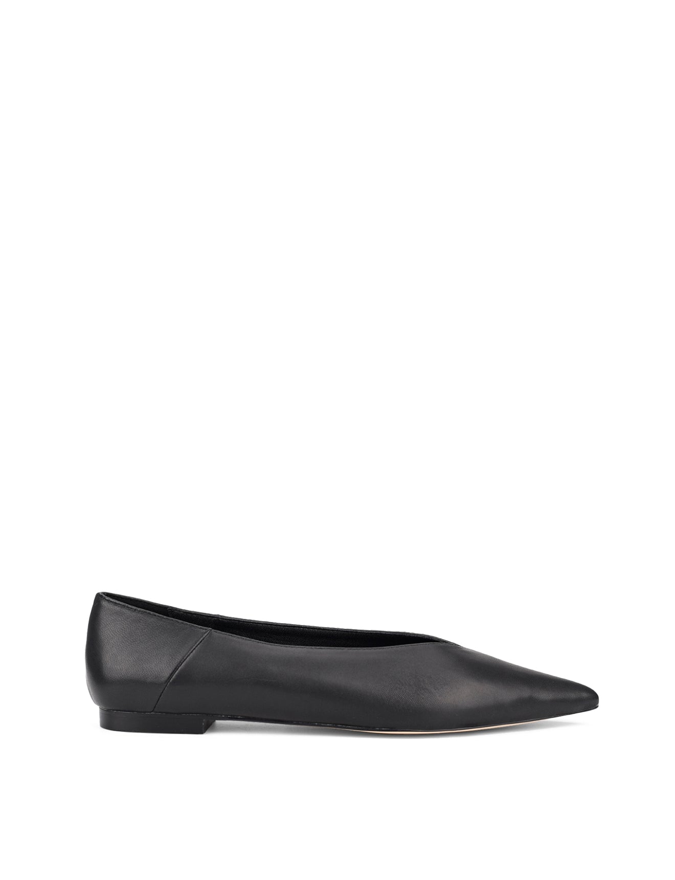 Locke Flat Pumps for Women - Black Genuine Leather Comfortable Slip-On Loafers | Perfect for Office, Casual Wear & Travel
