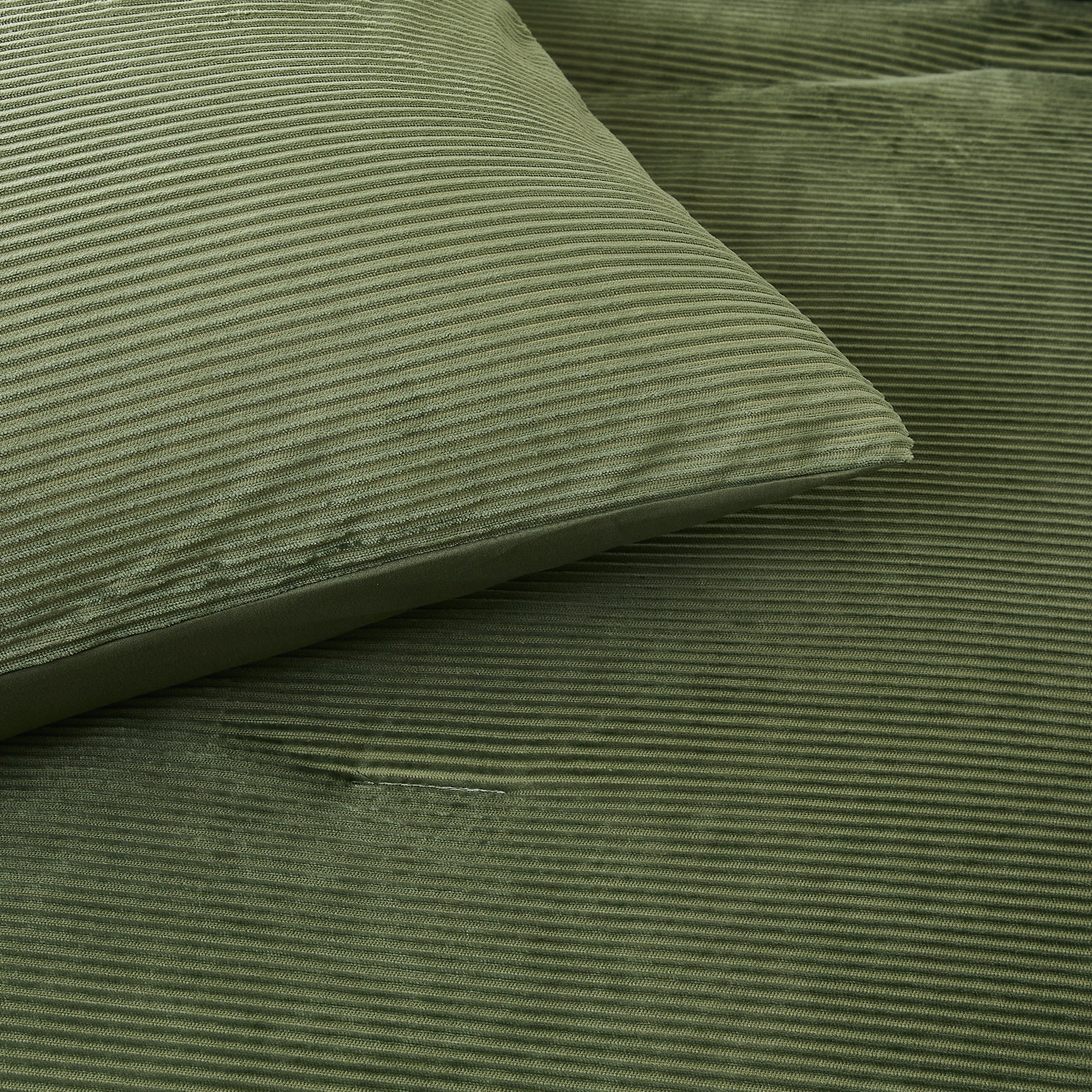 Arden Ribbed Corduroy Comforter Set - Soft & Durable Bedding Collection for Cozy Bedroom Decor | Perfect for Winter Nights & Home Styling