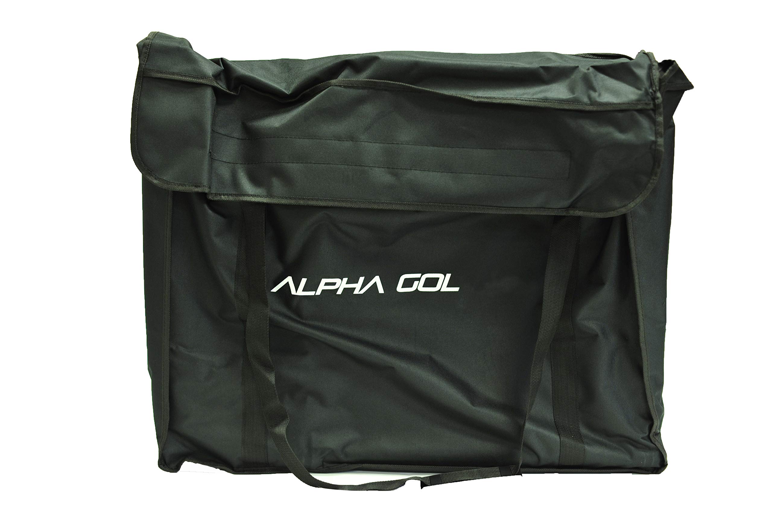 Alpha Goal - Portable Aluminum Folding Soccer Goal with Carry Bag - Perfect for Backyard Training, Youth Soccer Practice & Outdoor Games