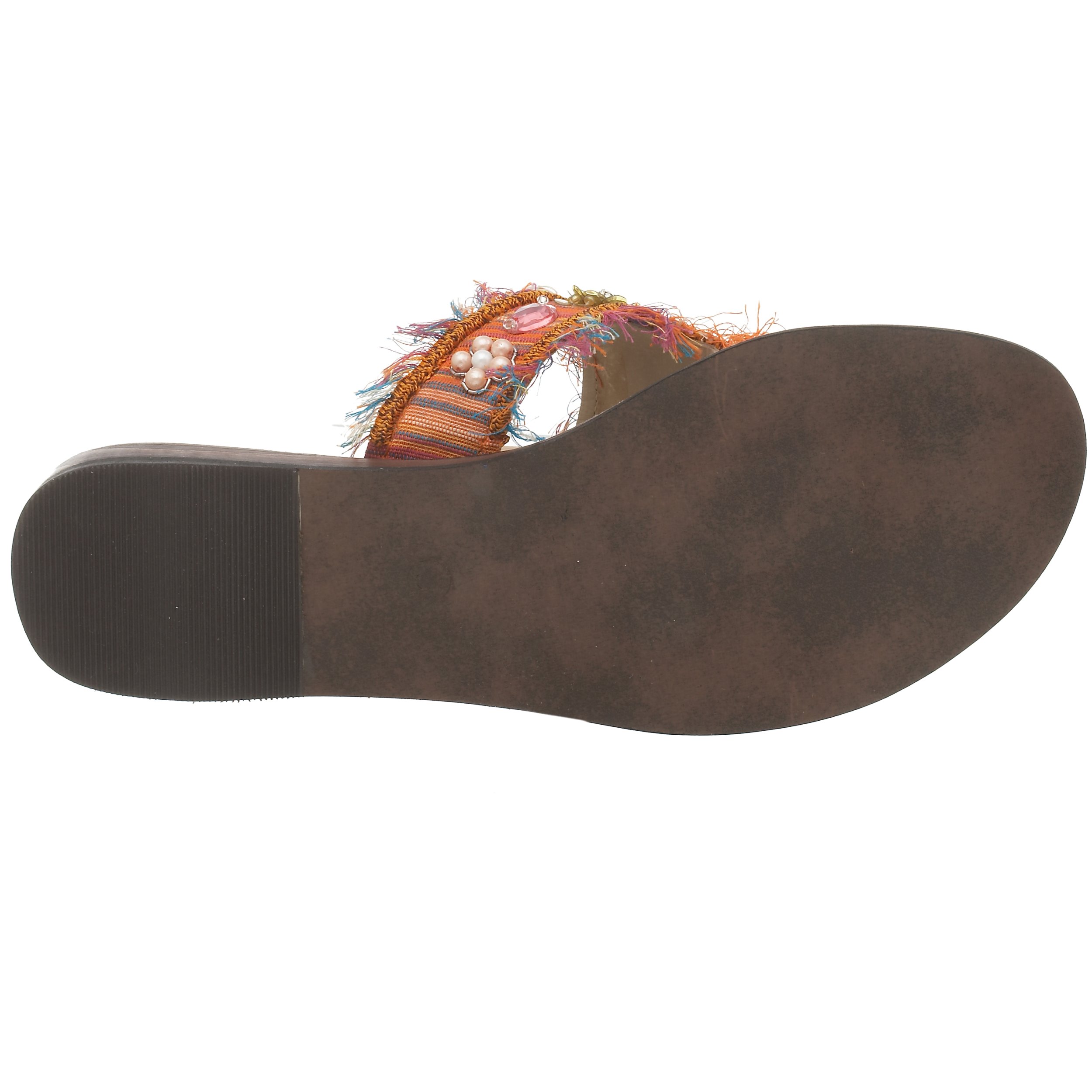 Naughty Monkey Women's Billie Jean Flower Thong Sandals - Comfortable Summer Flip Flops for Beach, Pool, and Casual Wear