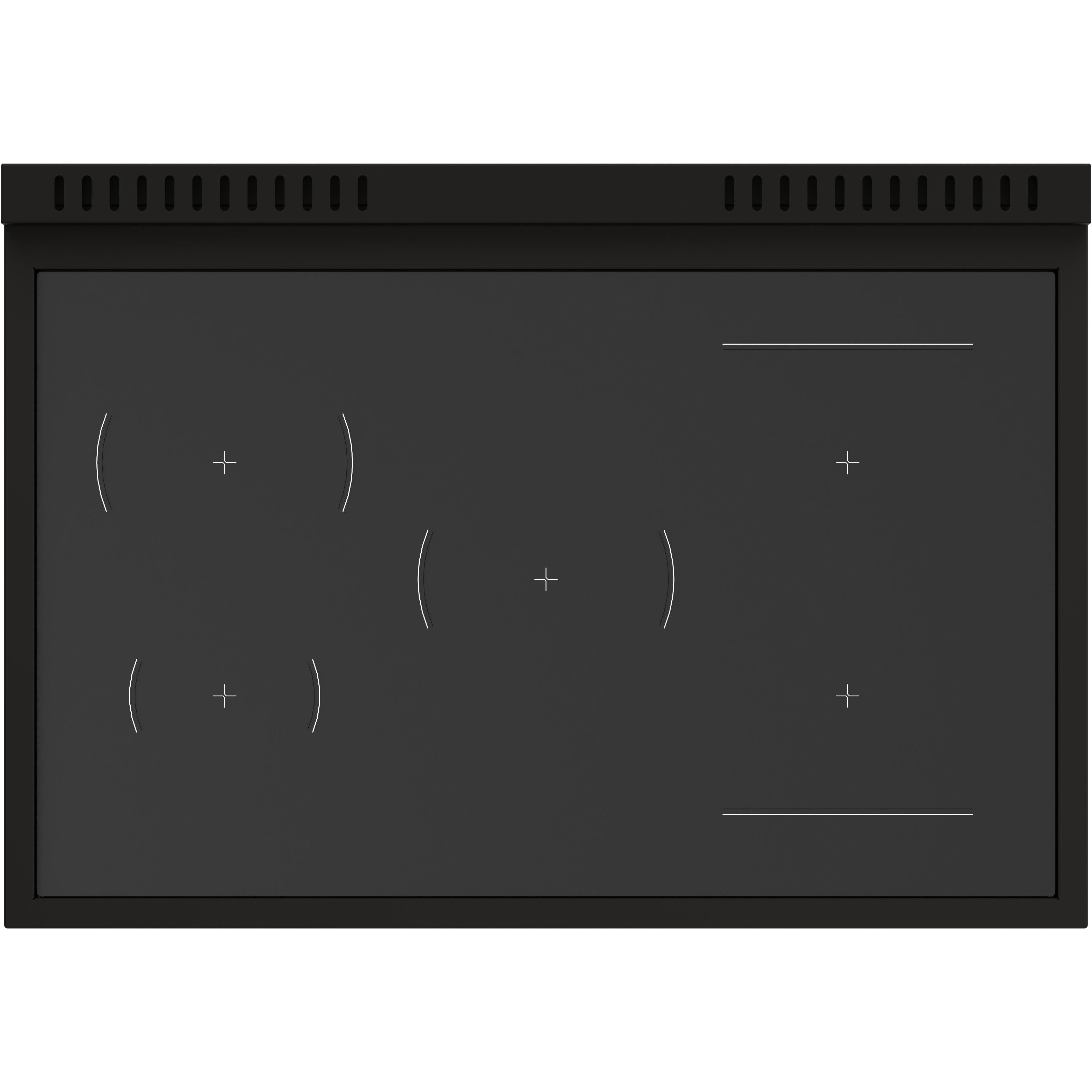 Bertazzoni PRO365ICFEPCAT 36-Inch Freestanding Induction Range - Professional Series, Stainless Steel, Electric Cooktop for Modern Kitchens - Perfect for Home Chefs & Gourmet Cooking