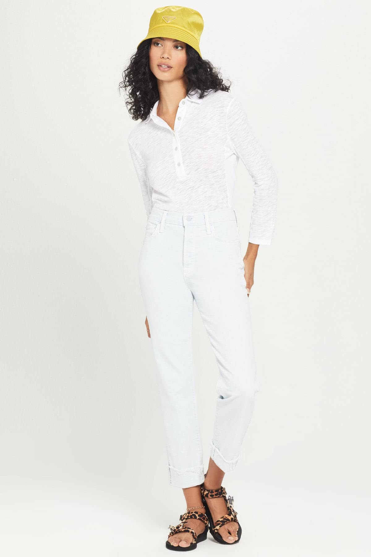 Women's Stylish Slub & Jersey Polo Tee - Casual & Comfortable Top for Work, Golf, and Everyday Wear
