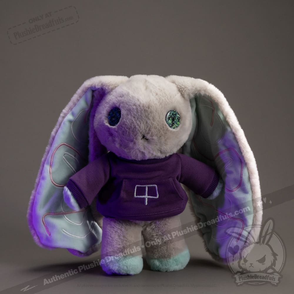 Plushie Dreadfuls Schizophrenia Rabbit II - Soft Stuffed Animal Toy for Mental Health Awareness, Anxiety Relief & Comfort | Perfect for Therapy, Gifts, and Collectibles