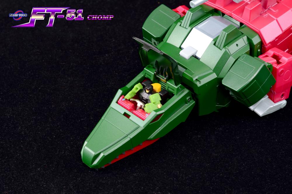 Fans Toys FT-51 Chomp Action Figure - Transformers Inspired Collectible Toy for Adults & Kids - Perfect for Display, Gifts, and Role-Playing Scenes