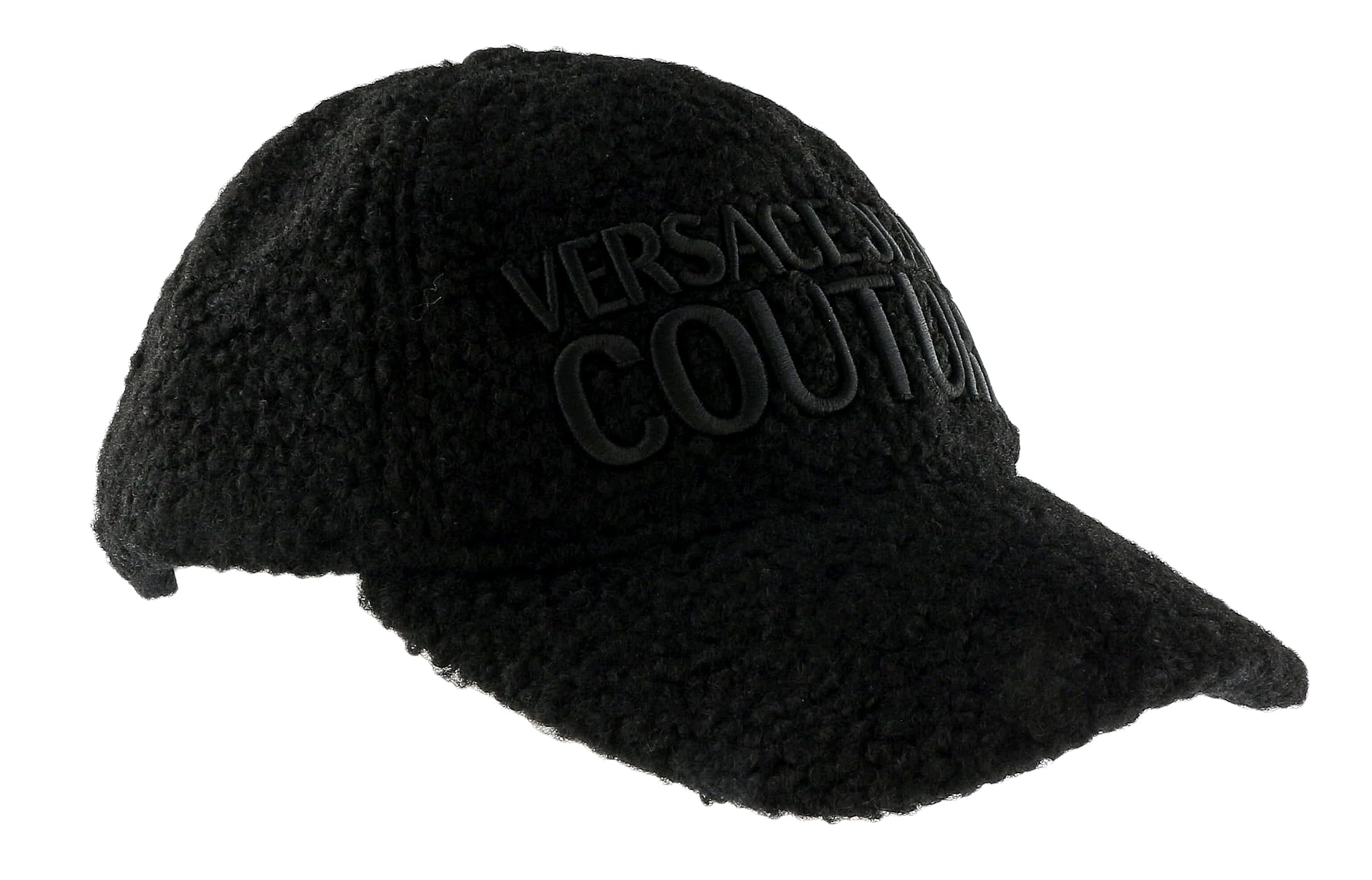 Versace Jeans Couture Black Signature Baseball Cap for Men - Stylish Designer Hat for Casual Wear, Street Fashion & Outdoor Activities