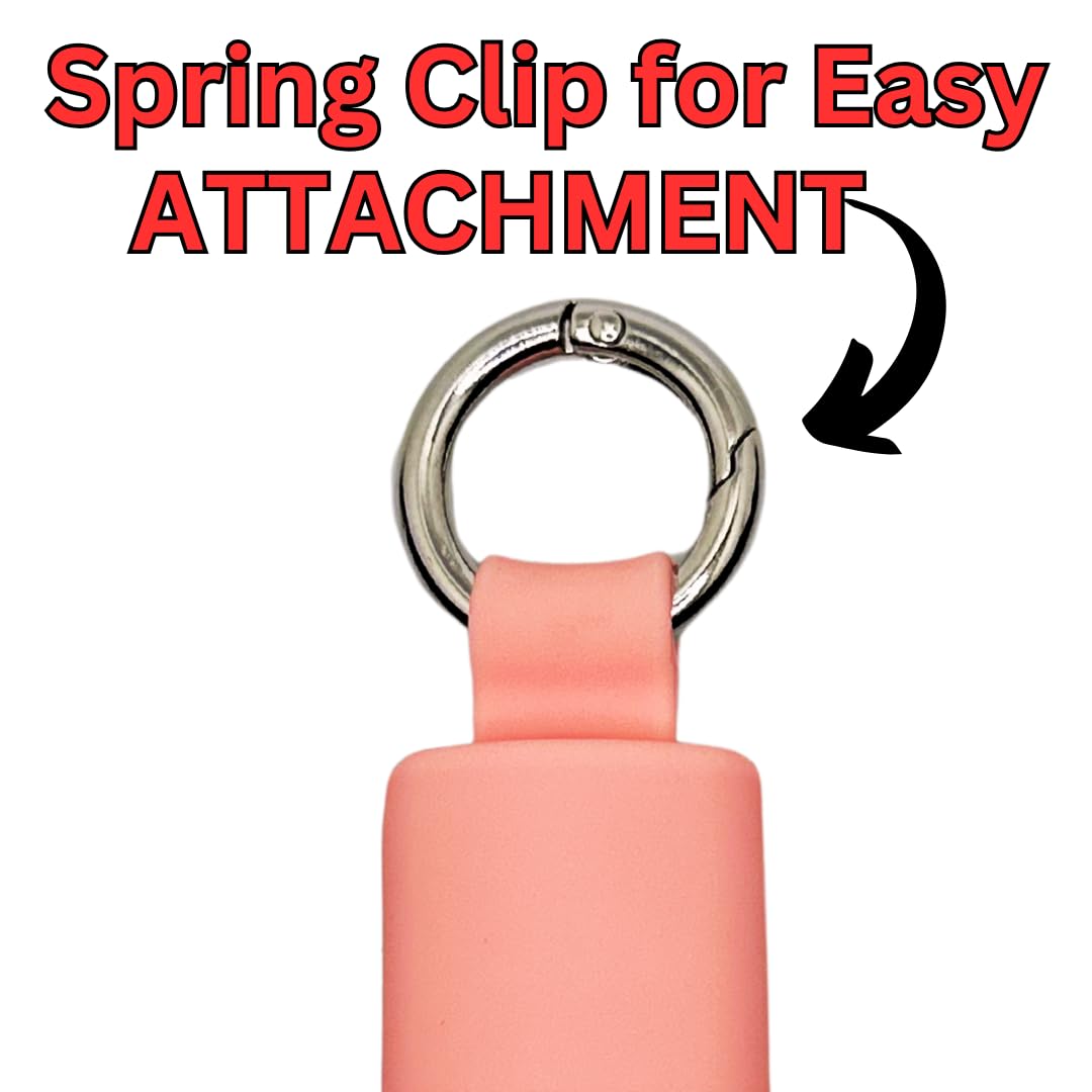 Mini BIC Lighter Holder Keychain - 10 Colors for J5 Lighters | Camping & Outdoor Use