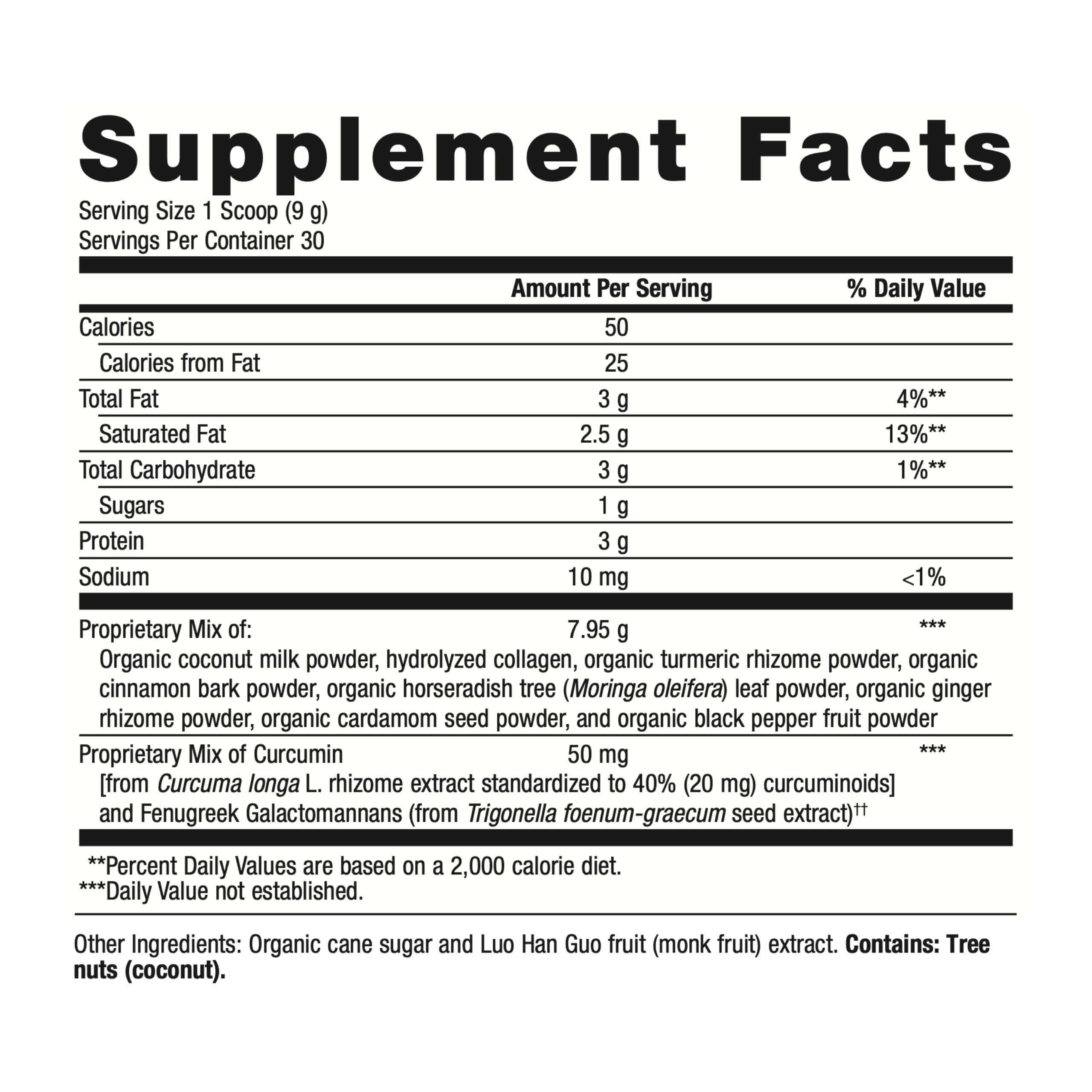 Metagenics Golden Fusion - Bioavailable Curcumin with Grass-Fed Collagen Peptides, Black Pepper, Cardamom & Cinnamon Bark - Non-GMO, Gluten Free Supplement (30 Servings, 9.52 oz) for Joint Support & Digestive Health