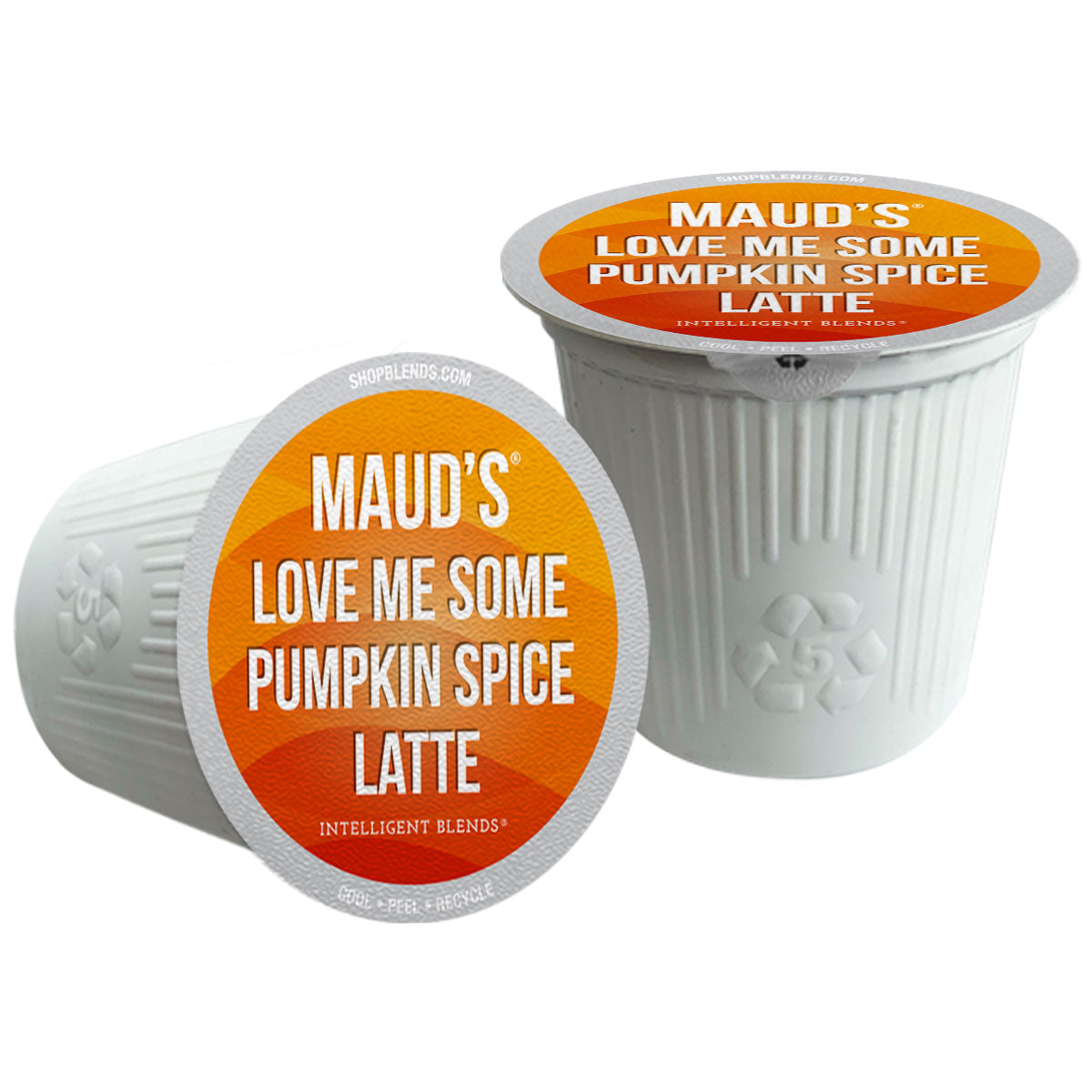 Maud's Pumpkin Spice Latte Coffee Pods - 100% Arabica K-Cup Compatible Pods for Keurig Brewers - Perfect for Fall Mornings & Cozy Evenings