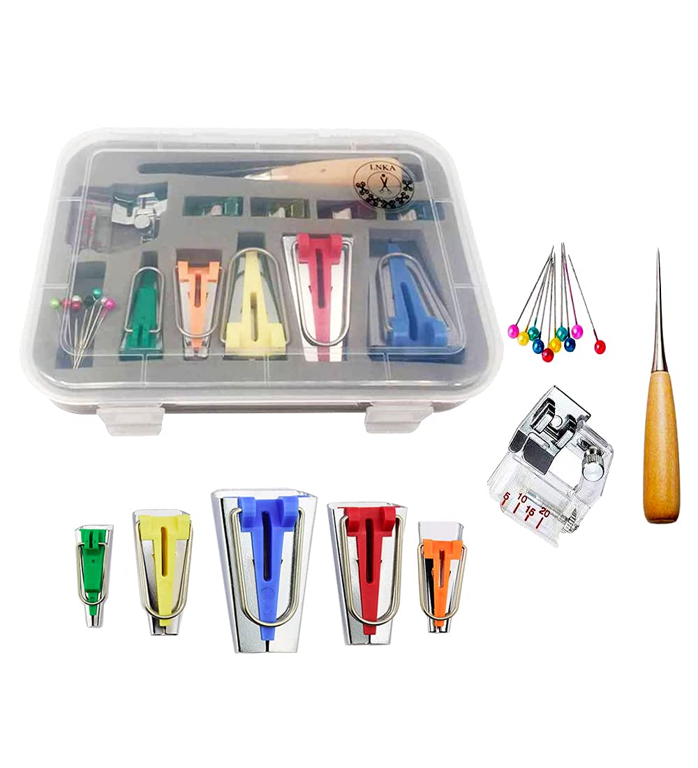 LNKA 5-Size Bias Tape Maker Kit (1/4