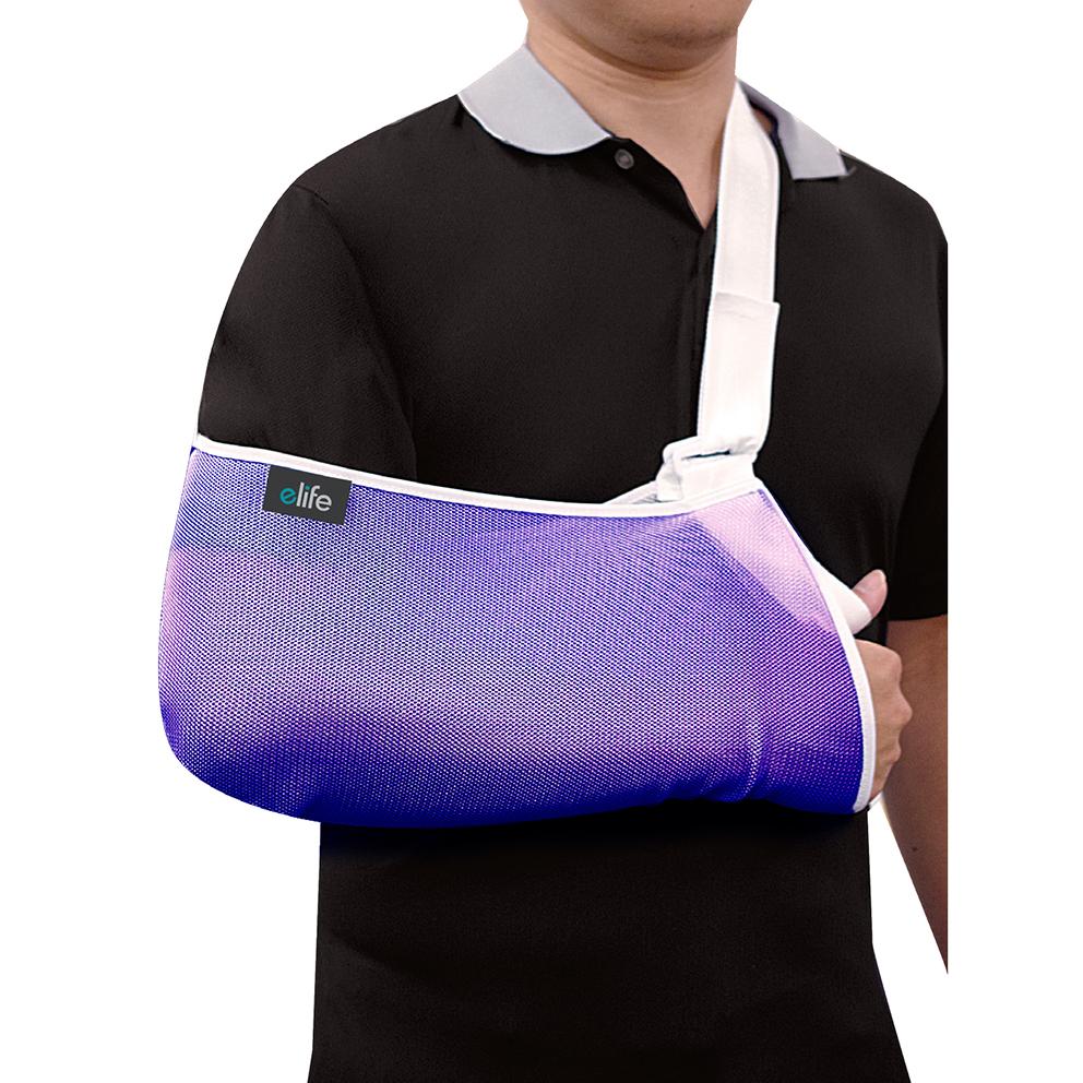 Universal Arm Sling - Adjustable Shoulder Support for Adults & Kids - Medical Sling for Broken Arm, Shoulder Injury & Post-Surgery Recovery - Perfect for Sports Injuries, Daily Use & First Aid Kits
