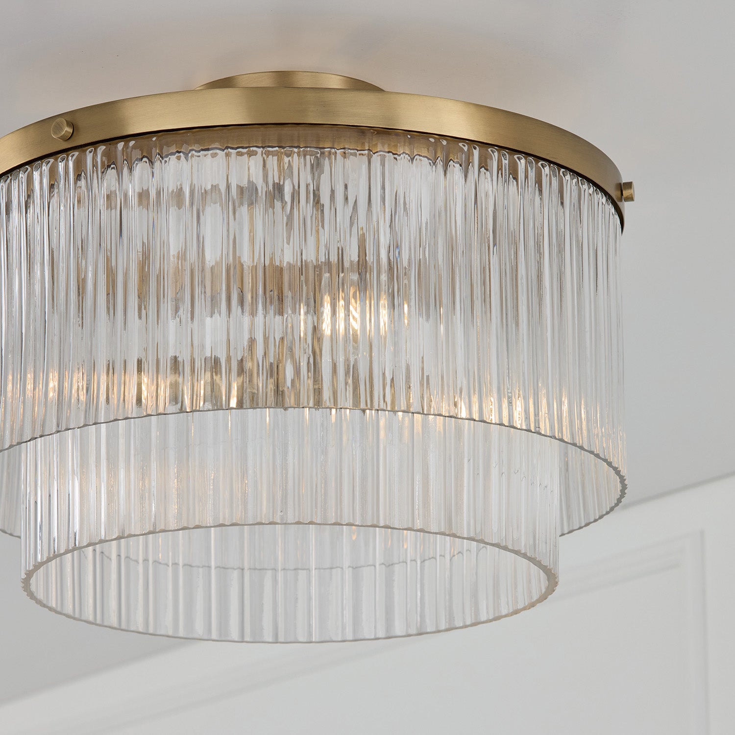 Williams Ceiling Mount Light Fixture - Modern LED Flush Mount for Bedroom, Kitchen, Hallway - Dimmable & Energy Efficient Lighting Solution for Home & Office