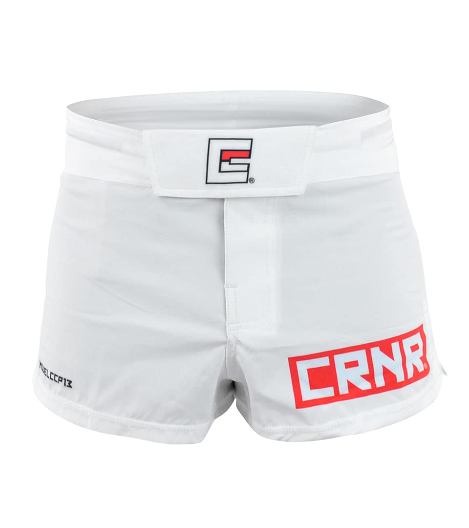 Combat Corner BOSS Fight Shorts - Men's & Women's Quick-Dry BJJ MMA Muay Thai Kickboxing Shorts for Training & Competition | Perfect for MMA Gyms, Grappling & Stand-Up Fighting