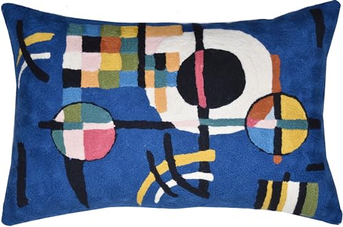 Blue Counterweight Pillow